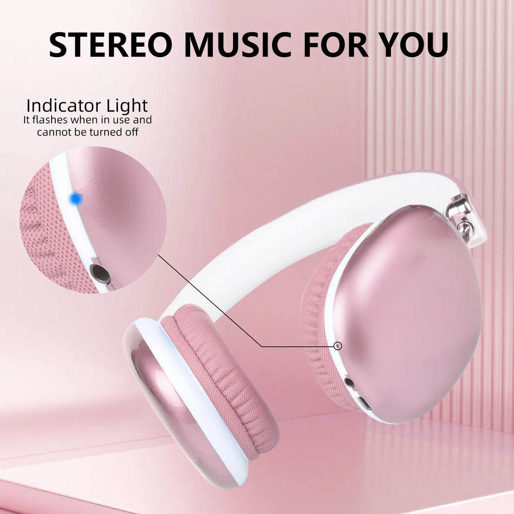 Audia Aura — Casque Bluetooth 5.3 | Édition Rose Quartz & Réduction de Bruit Zonix AuraTech