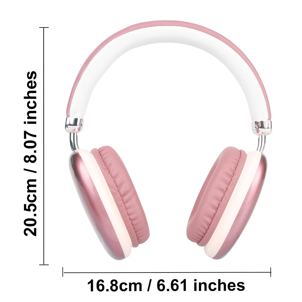 Audia Aura — Casque Bluetooth 5.3 | Édition Rose Quartz & Réduction de Bruit Zonix AuraTech