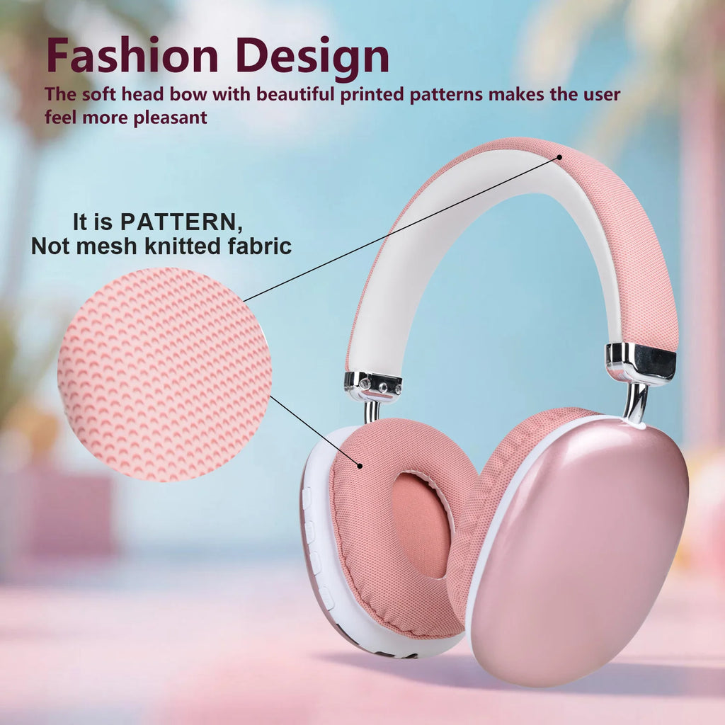 Audia Aura — Casque Bluetooth 5.3 | Édition Rose Quartz & Réduction de Bruit Zonix AuraTech